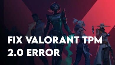 Fix Valorant TPM 2.0 Error