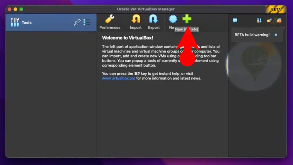 Install VirtualBox on Apple Silicon Mac